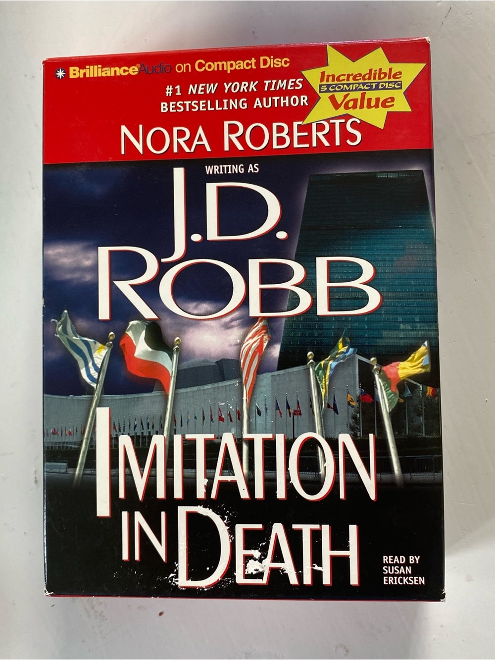Imitation in Death by J. D. Robb (2003, Compact Disc Set)